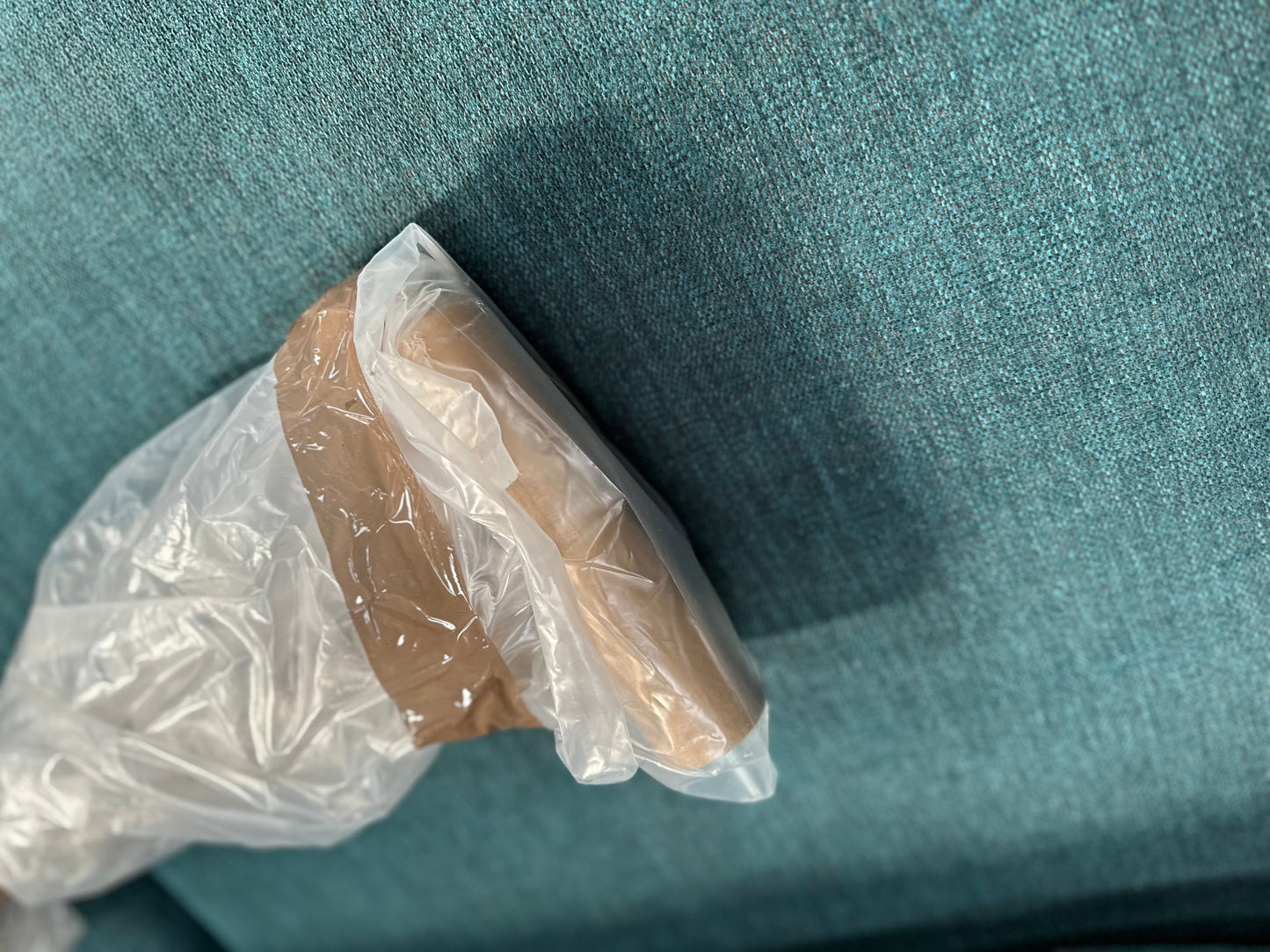 JOHN LEWIS BOOTH MEDIUM 2 SEATER SOFA IN EASY CLEAN TEAL WITH LIGHT LEGS