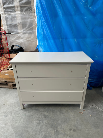 John Lewis Wilton 3 Drawer Chest Linen