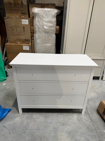 John Lewis Wilton 3 Drawer Chest Bedroom Chest of Drawers