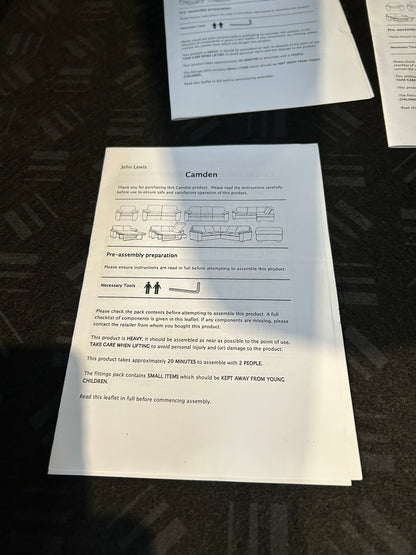 John Lewis Camden Leather Armchair, Dark Leg, Natural Putty