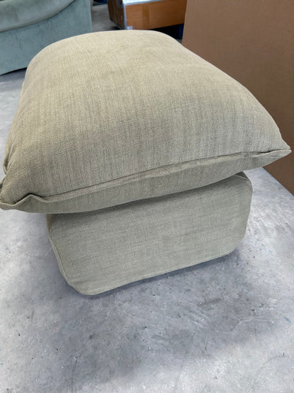 John Lewis x Sophie Conran Cocobella Footstool, Light Leg, Boho Parchment