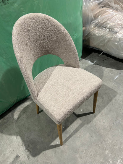 John Lewis Moritz II Dining Chair, Oak Leg, Natural Oat