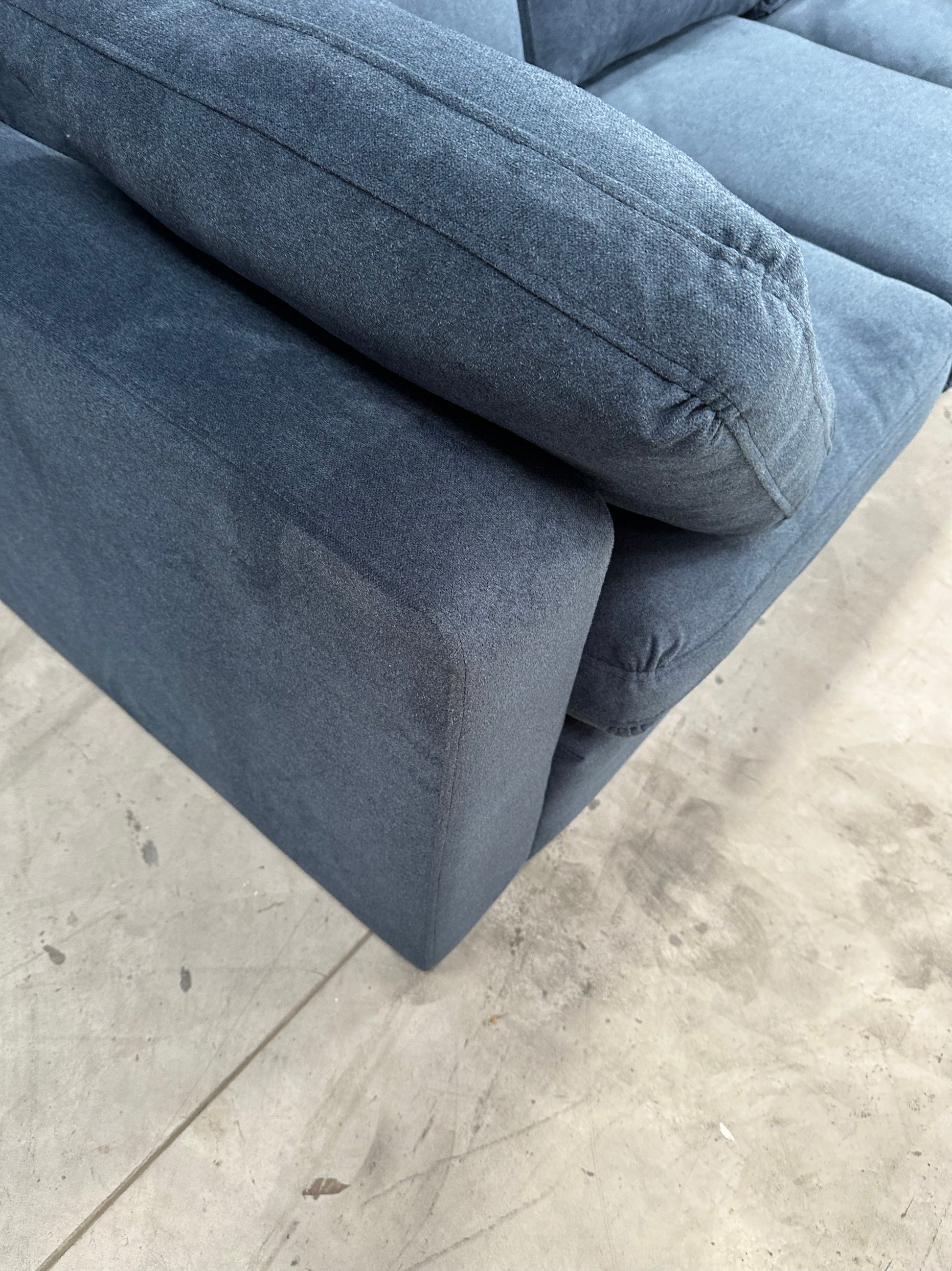 Swoon Seattle Large 3 Seater Sofa, Smart Wool Indigo