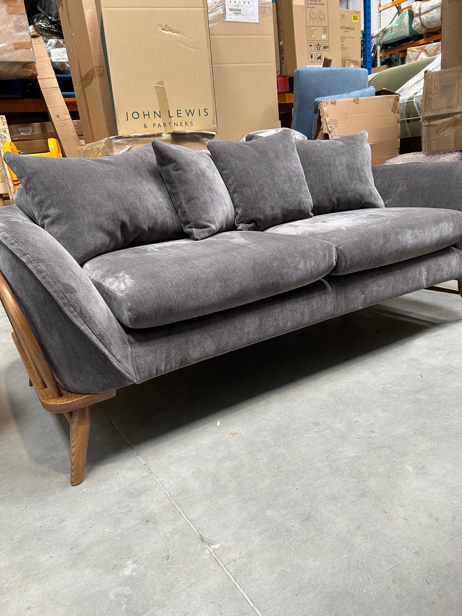 ERCOL HEXTON MED WEAVE NAT - LIST