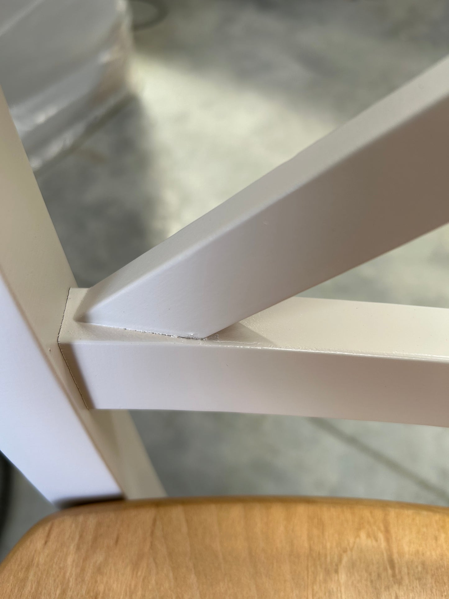 John Lewis Clayton Beech Wood Dining Chairs, Set of 2, Cream