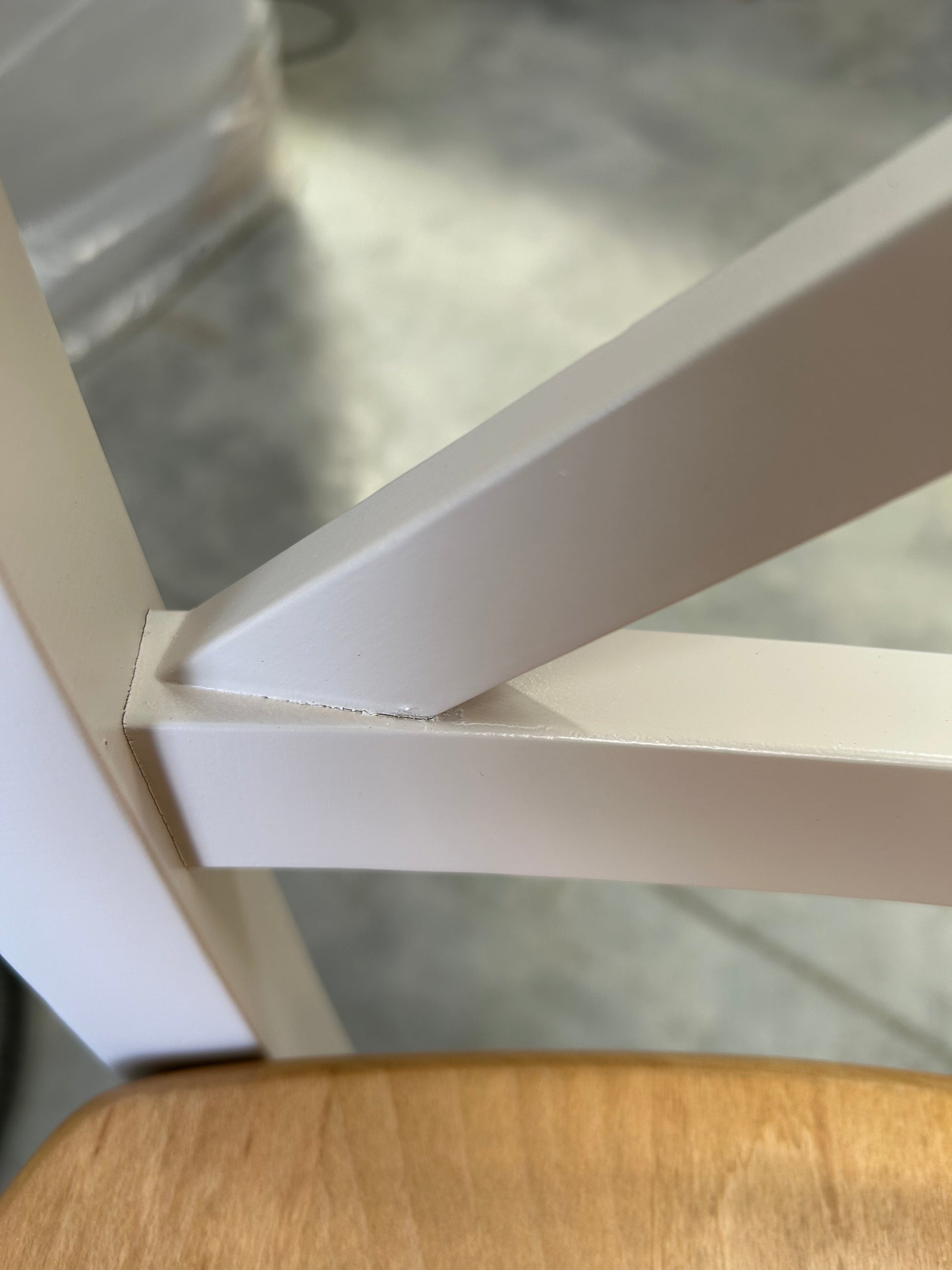 John Lewis Clayton Beech Wood Dining Chairs, Set of 2, Cream