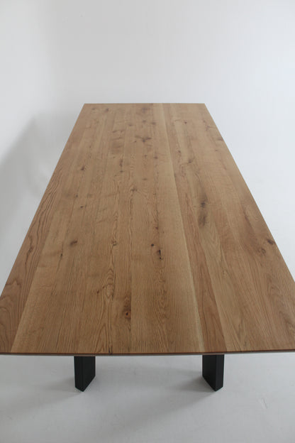 Solid Oak Dining Table 10 Seater 2.4m