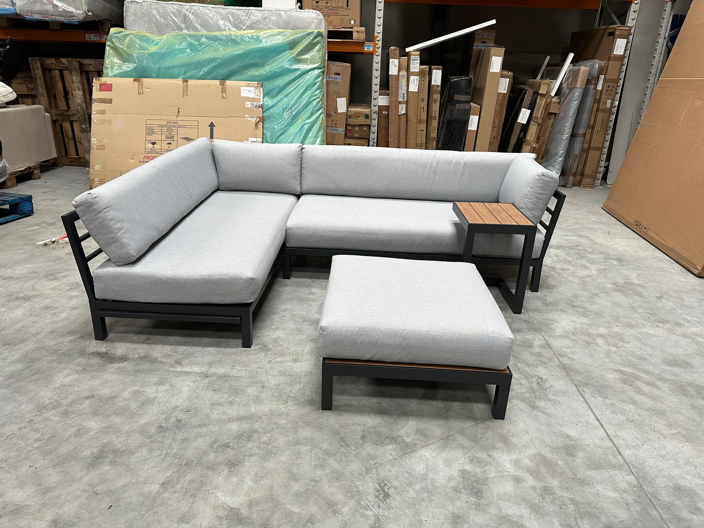 John Lewis Platform Modular 4-Seater Garden Lounging Set