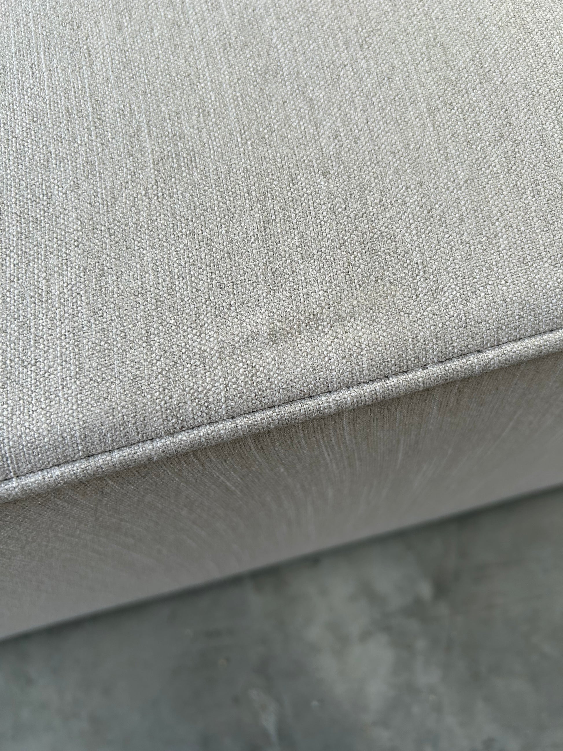 John Lewis Pocket Sprung Divan Base Double Cotton Effect Beige