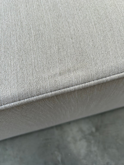 John Lewis Pocket Sprung Divan Base Double Cotton Effect Beige