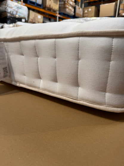 John Lewis British Natural Collection Linen 3250 Zip Link, Firmer Tension, Super King Size