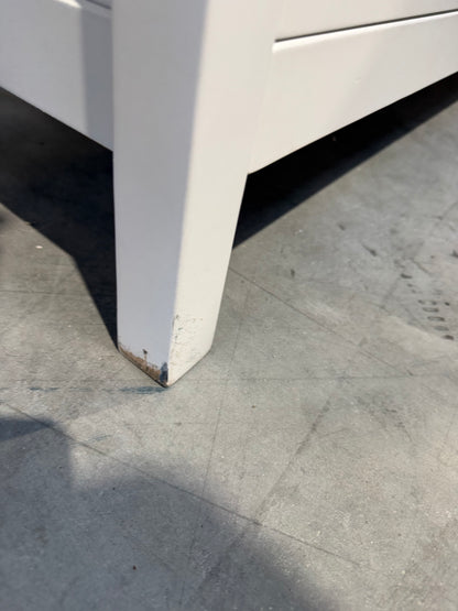 John Lewis Chest of Drawer White Wilton 7 Drawer Chest