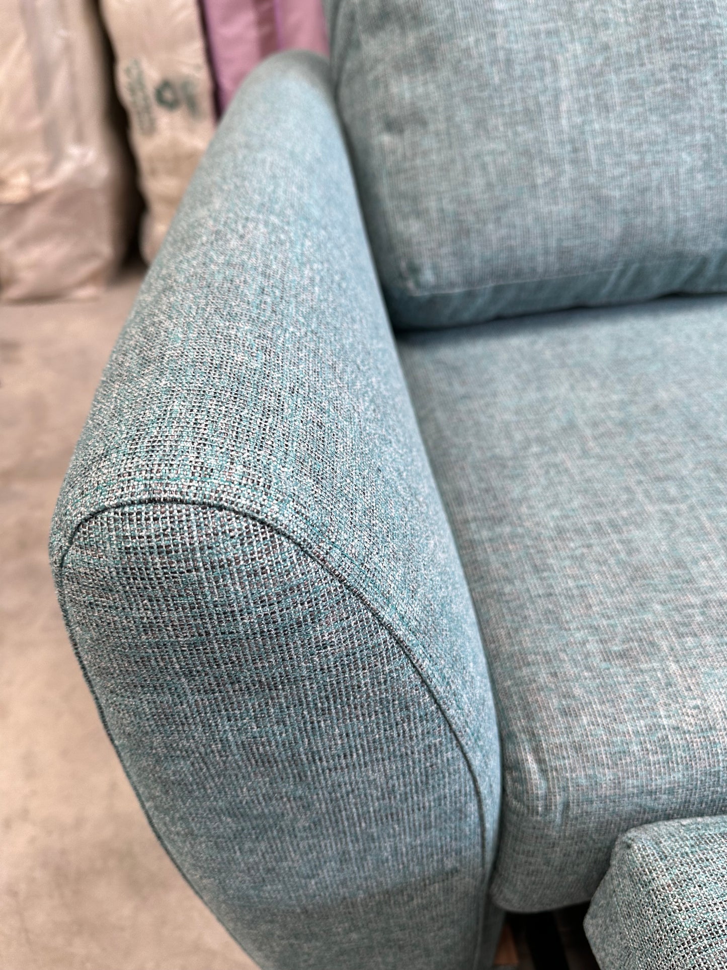 John Lewis Bailey II RHF Chaise End Sofabed Aquaclean Connie Teal