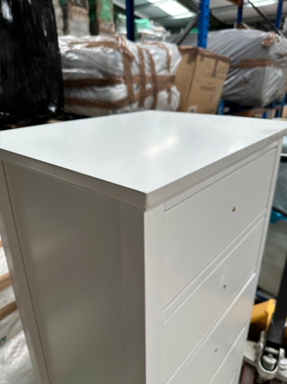 John Lewis ANYDAY Wilton 6 Drawer Tallboy Chest White