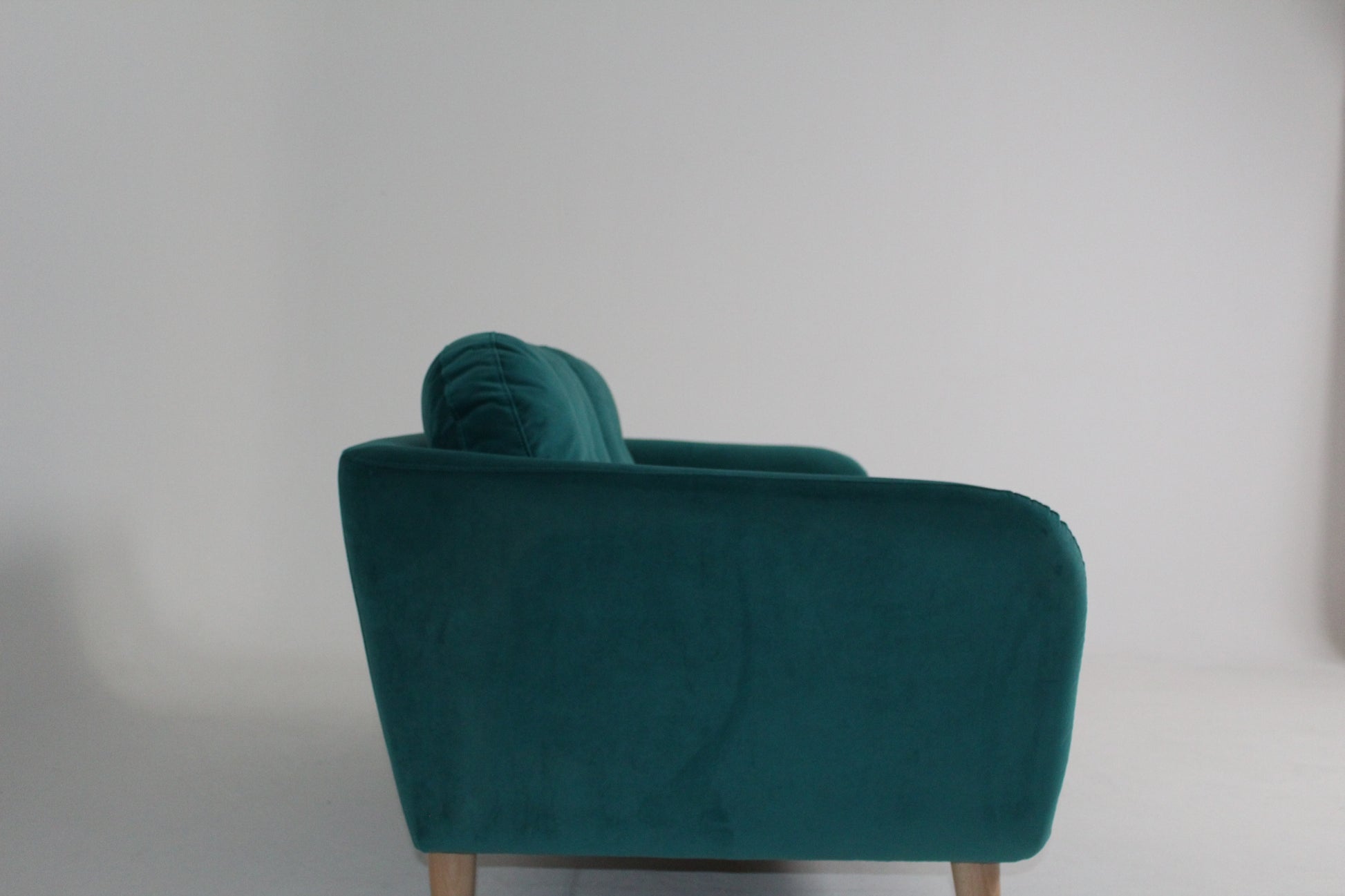 John Lewis Arlo Medium 2 Seater Sofa in Aquaclean Harriet Teal