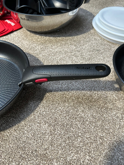 Tefal Ingenio Emotion Stainless Steel Pans, Lids & Utensils Set, 22 Piece