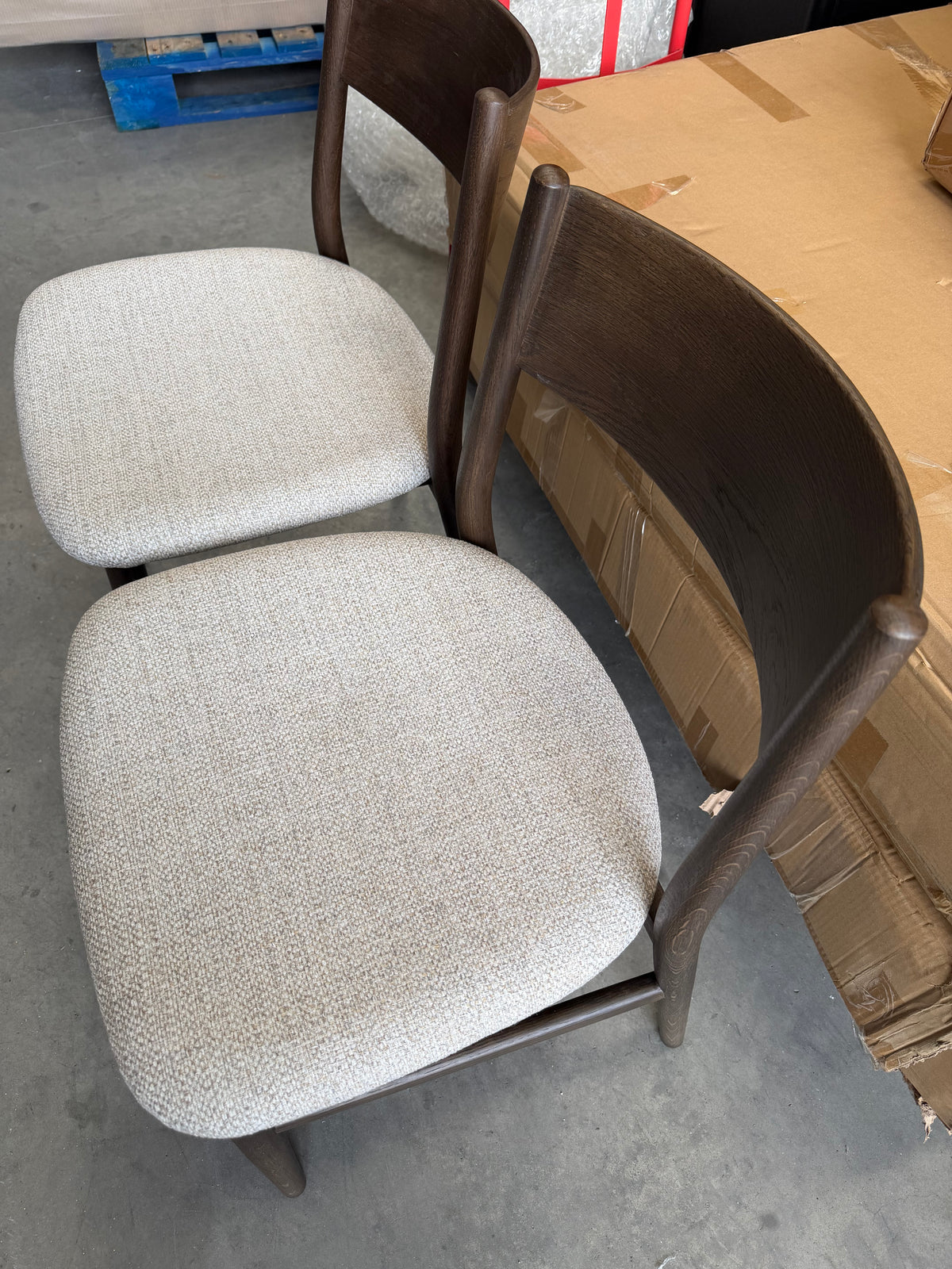 John Lewis Parity Dining Chair, Set of 2, Dark