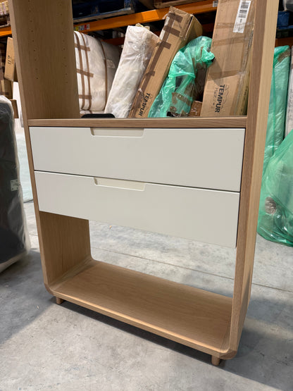 John Lewis Ebbe Gehl for John Lewis Mira Wide 2 Drawer Bookcase