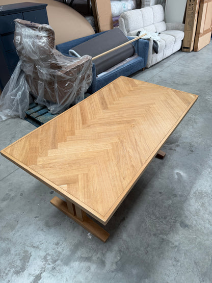 John Lewis Estate 6-10 Seater Extending Dining Table, Natural