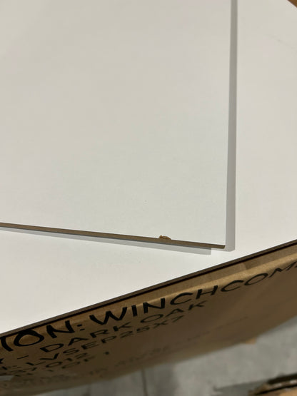 John Lewis & Partners Dual Tone Cot Bed Grey White