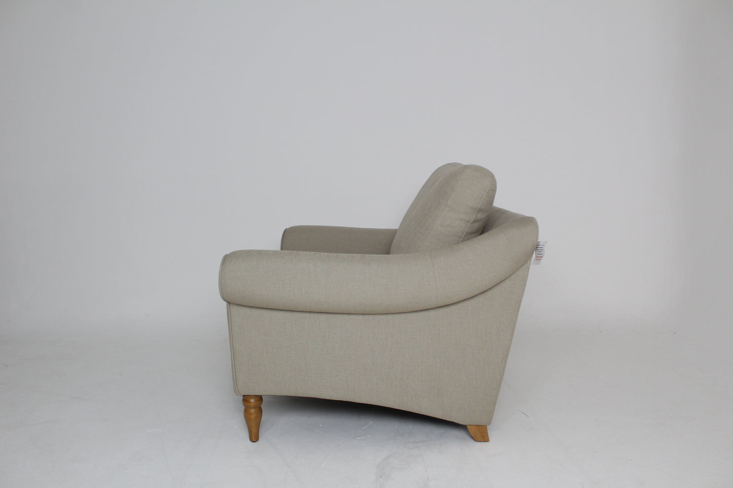 John Lewis Camber Armchair in Chunky Chenille Natural