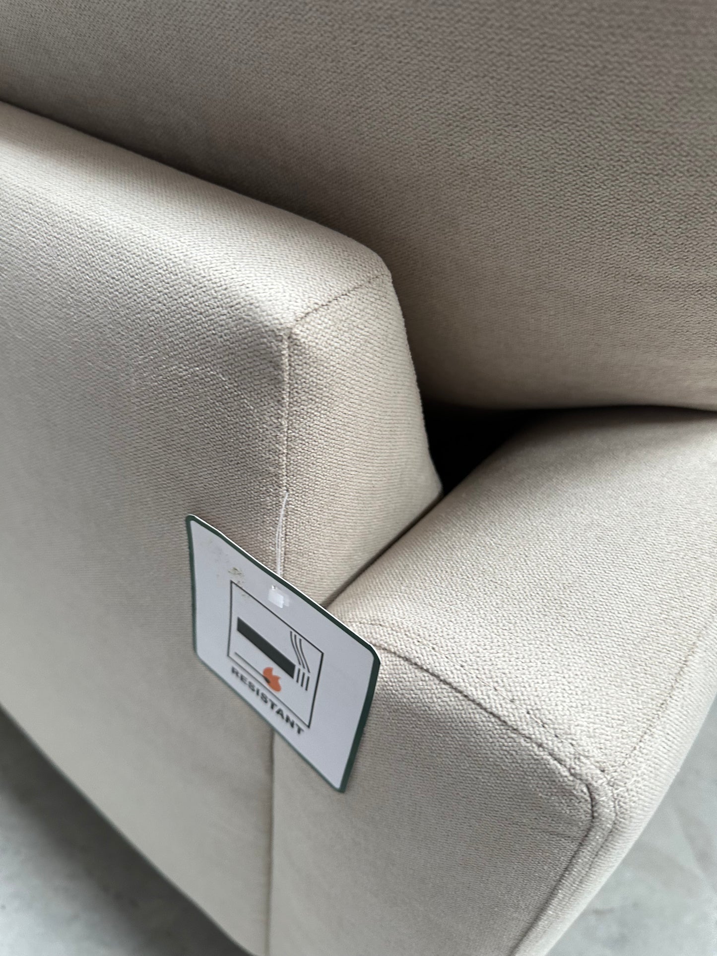 John Lewis Clover Large 3 Seater Sofa, Light Leg, Fine Chenille Natural