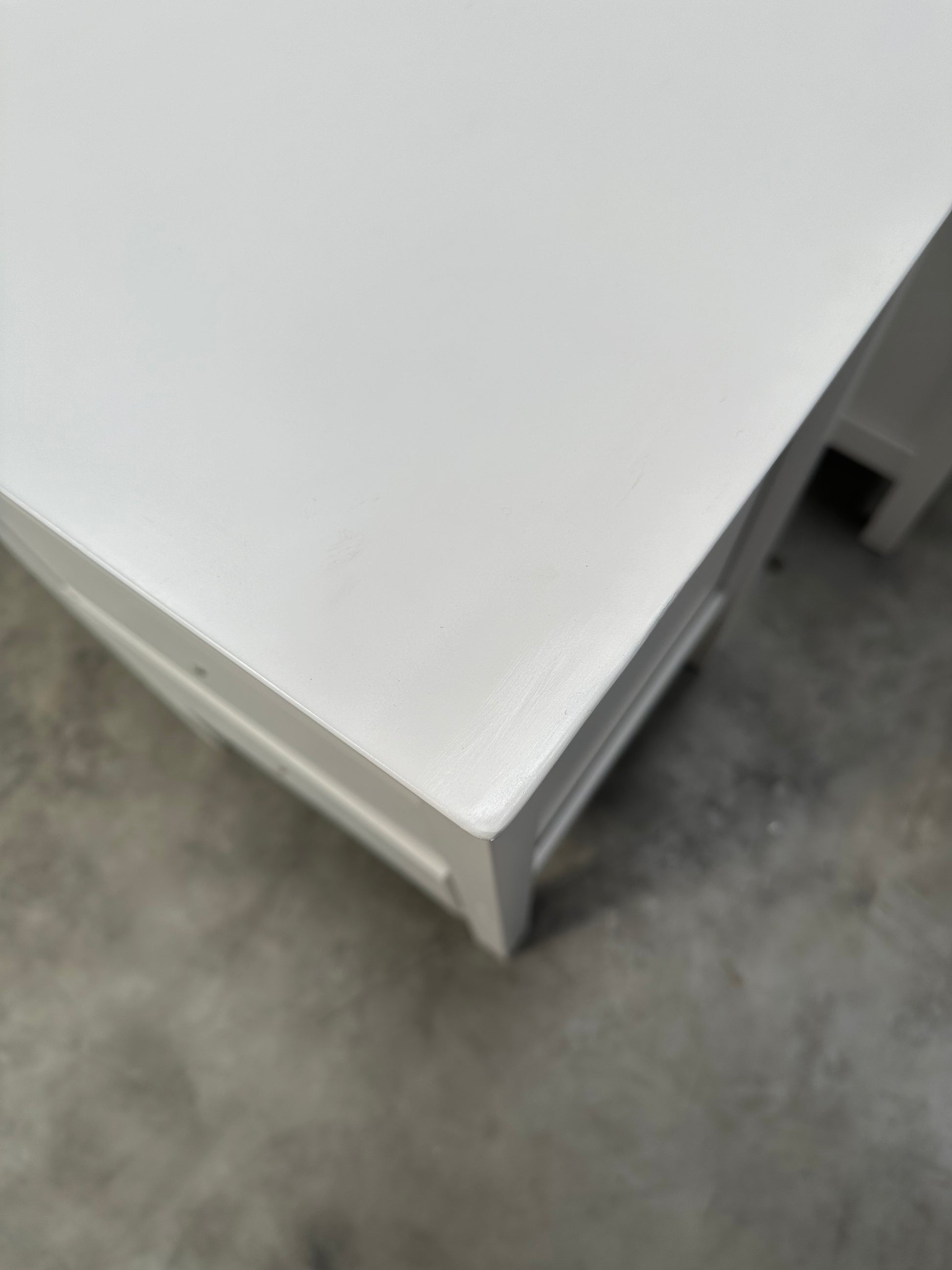 John Lewis Wilton Dressing Table In White