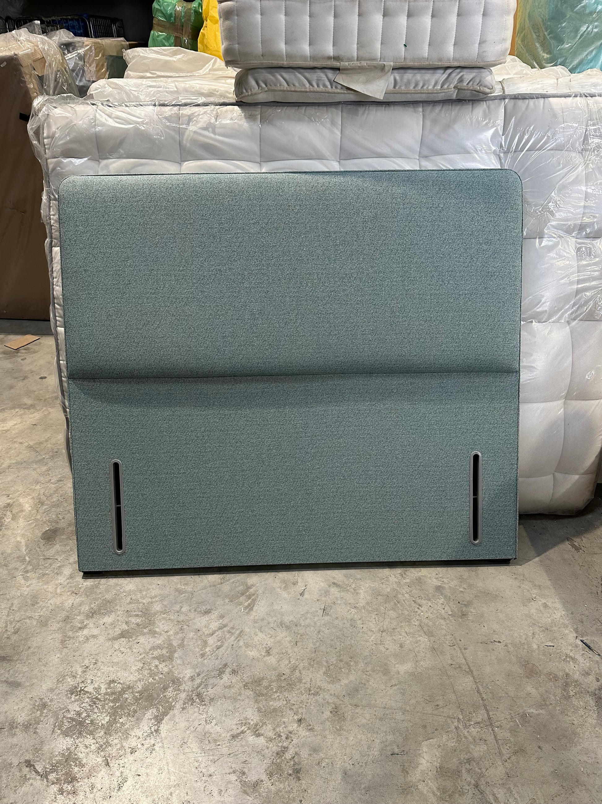 Hypnos Emily Full Depth Headboard, King Size, Linoso Sky