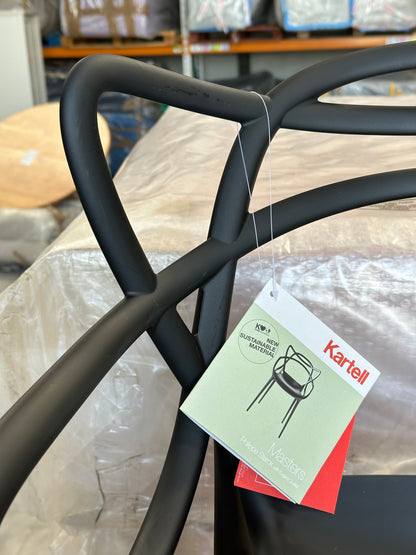 Kartell Philippe Starck for Kartell Masters Chair, Black