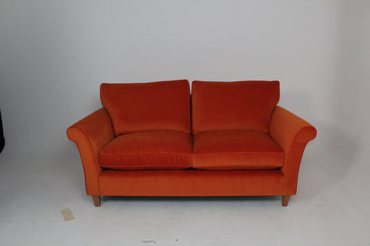 John Lewis Charlotte II Medium 2 Seater Sofa in Orange