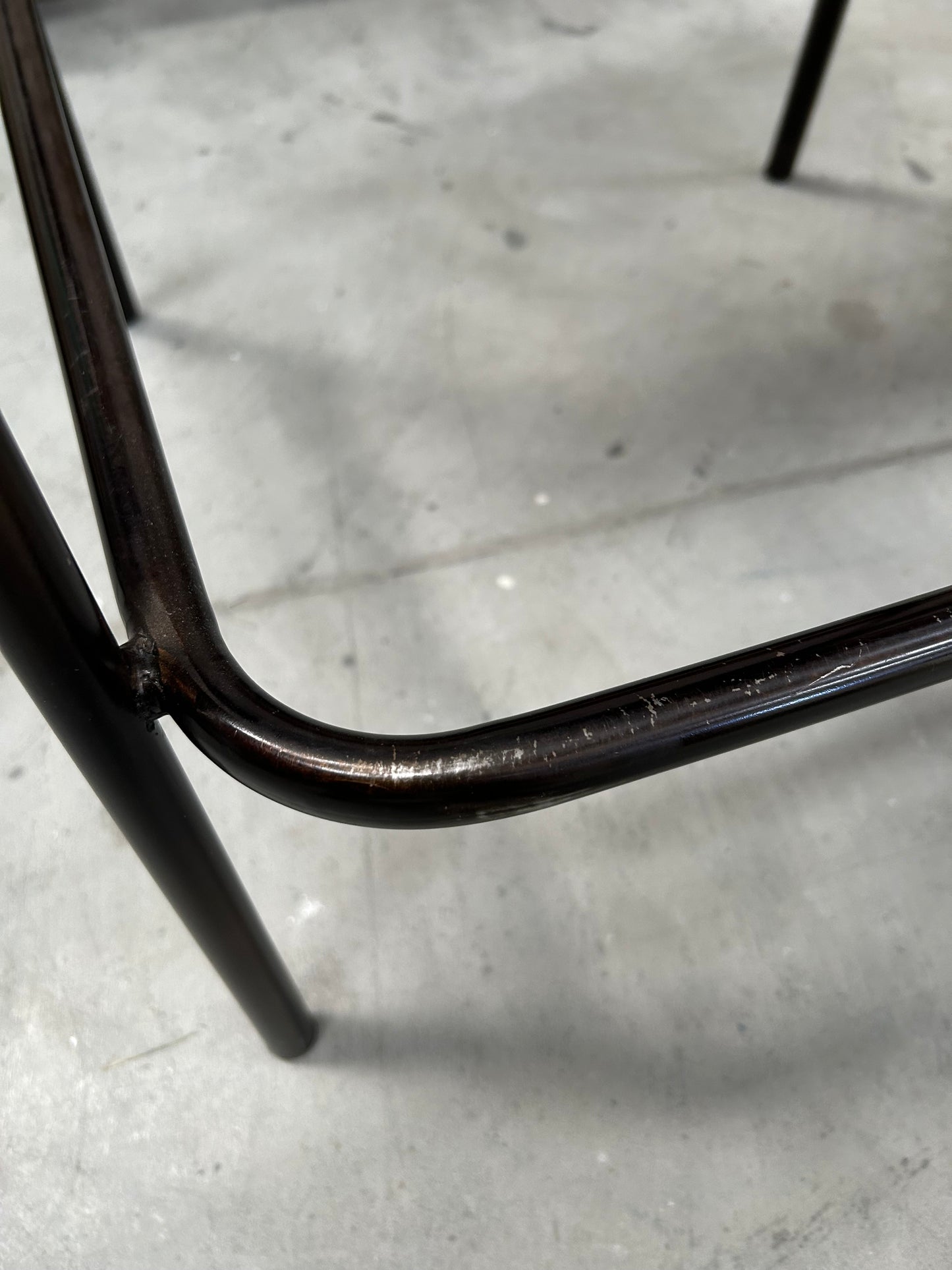 nkuku Ukari Counter Chair Chocolate Brown - LIST