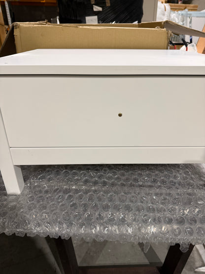 John Lewis Wilton Single Wardrobe, White