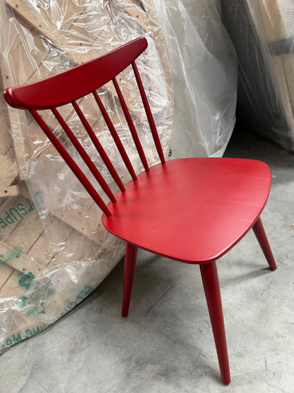 John Lewis Spindle Dining Chair Single Rosehip