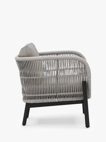 John Lewis Basket Rope Garden Lounging Armchairs Natural