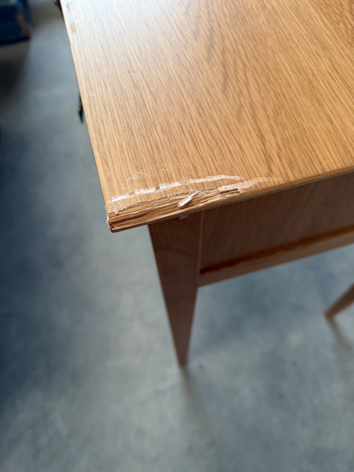 John Lewis Essence Dressing Table, Oak