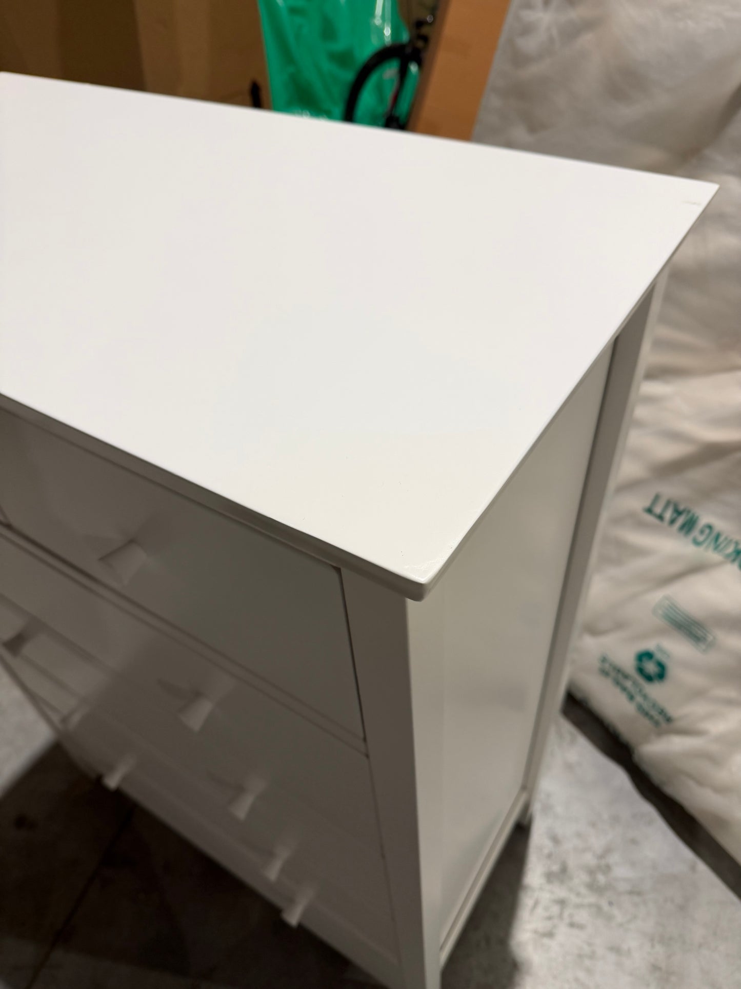 John Lewis Chest of Drawer Wilton 6 Drawer Chest White