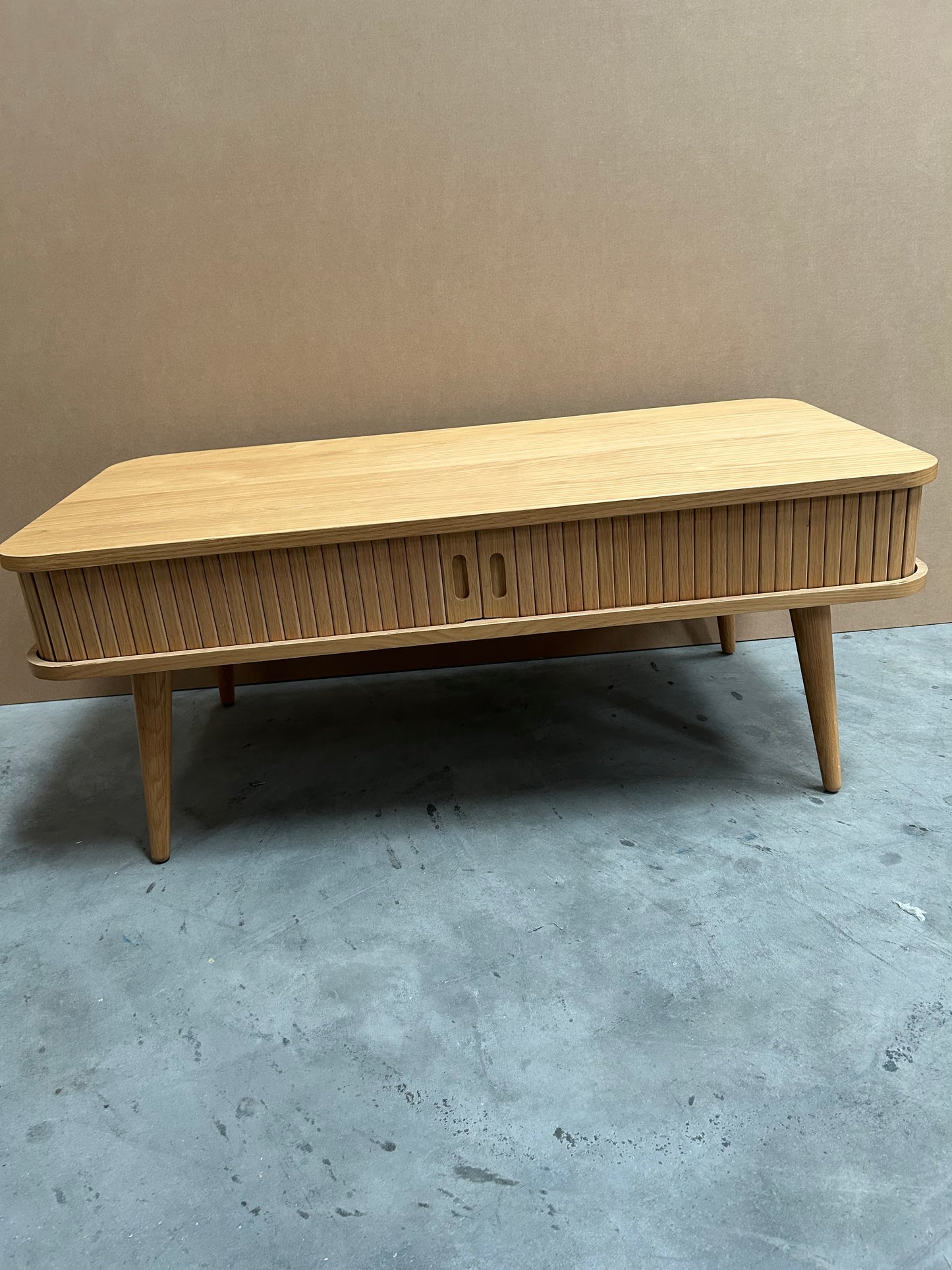 John Lewis Grayson Storage Coffee Table Oak