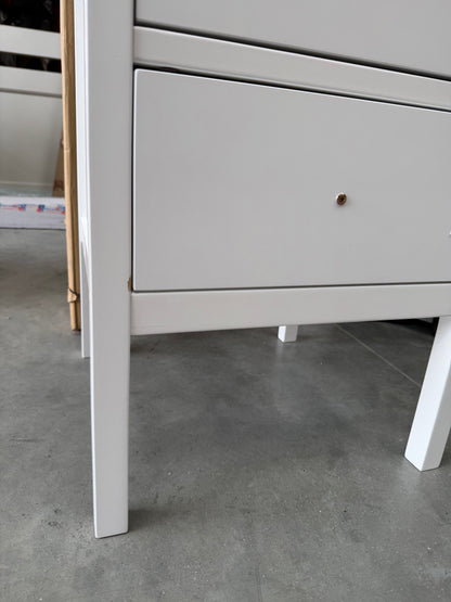 John Lewis Wilton 2 Drawer Bedside Cabinet White Bedroom