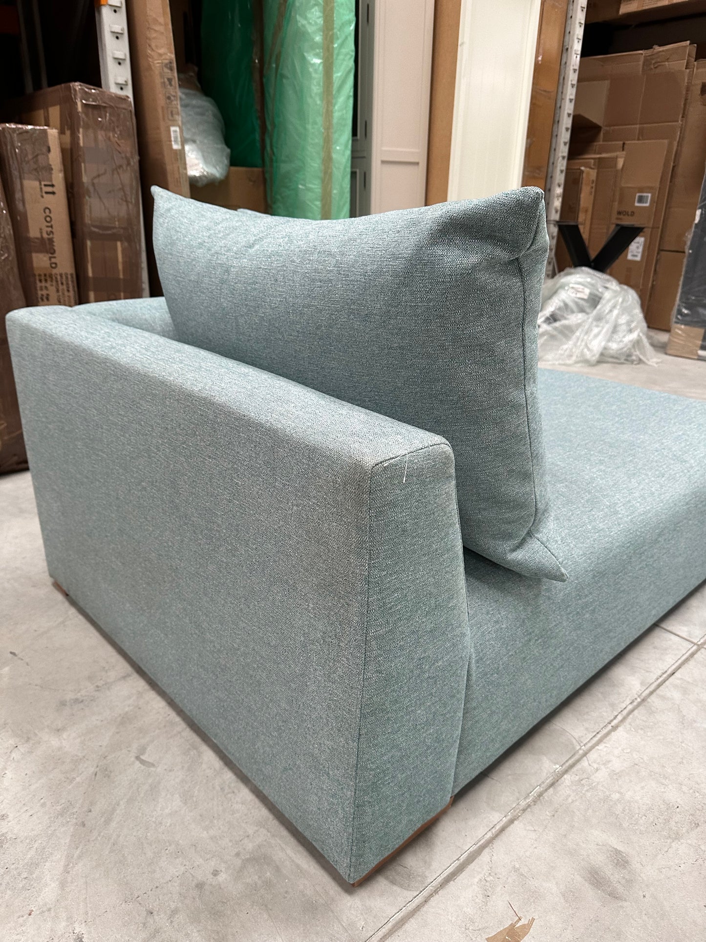 John Lewis Tokyo LHF Grand Modular Arm Unit Blue