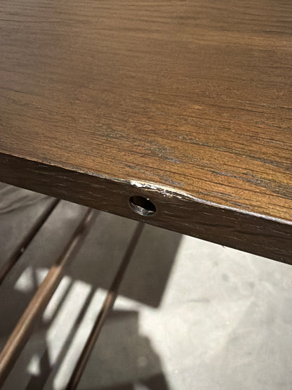 John Lewis Shelving Unit Bellevue Oak Tall Smoked Oil