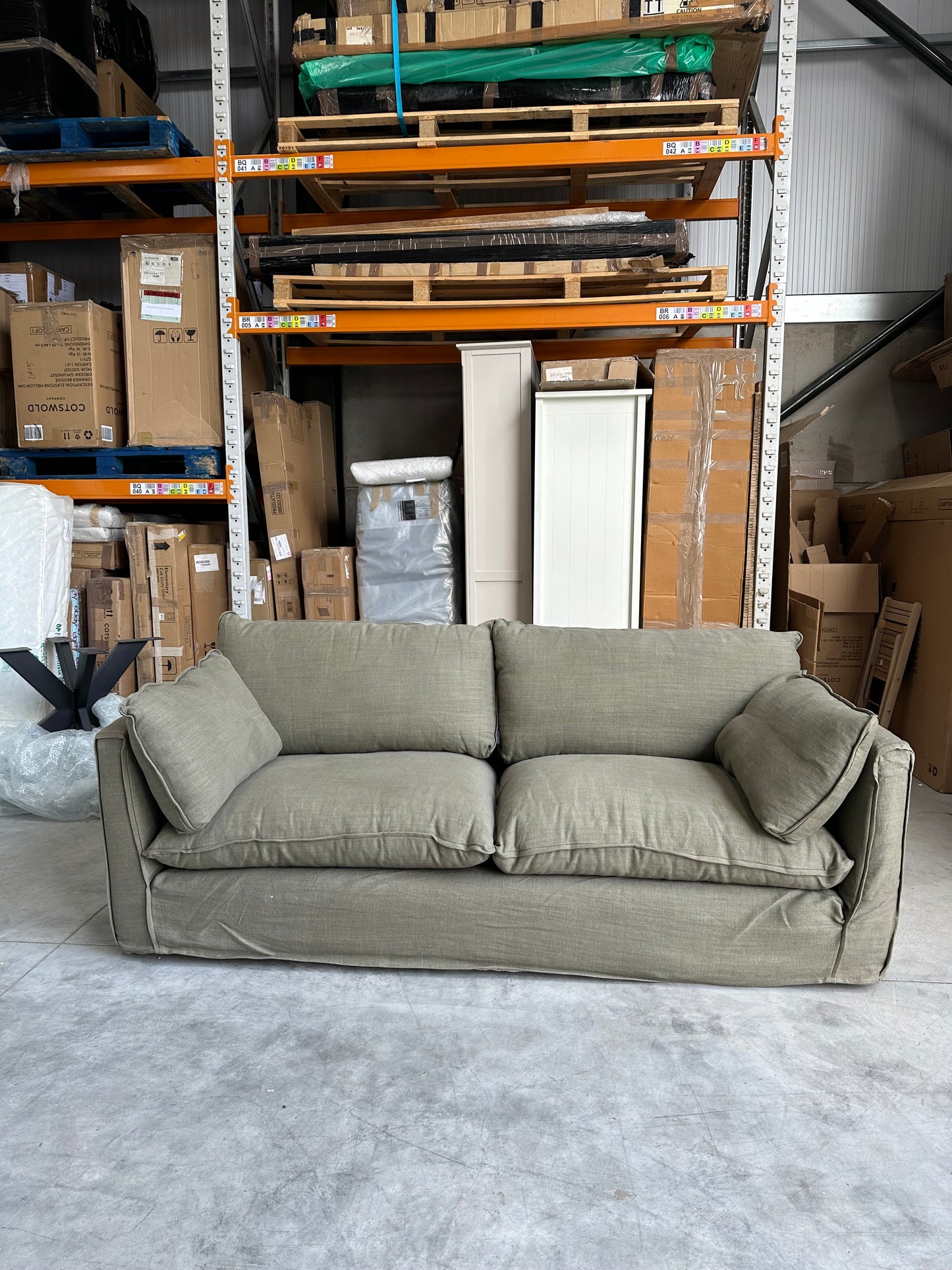 John Lewis x Sophie Conran Cocobella Large Sofa, Light Leg, Boho Parchment