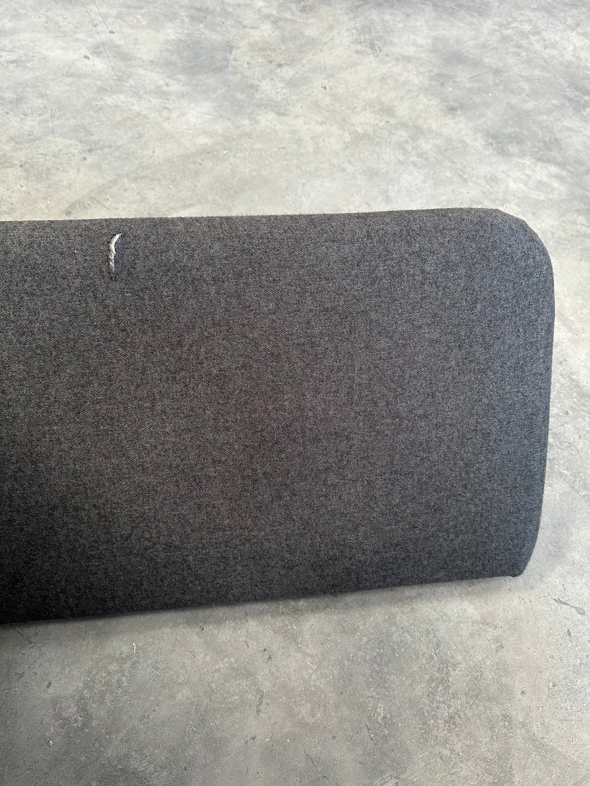 John Lewis Bonnie Ottoman Storage Upholstered Bed Frame, Small Double, Brushed Tweed Charcoal