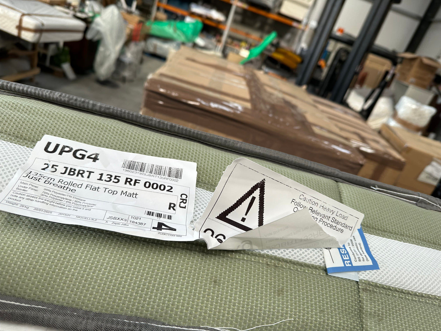 Silentnight Just Breathe Pocket Spring Mattress, Medium/Firm Tension, Double