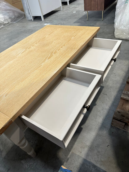 John Lewis Foxmoor Storage Coffee Table, FSC-Certified, Oak & Cream