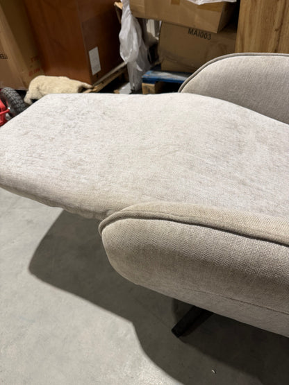 John Lewis Repose Zero Gravity Power Recliner Chair, Soft Weave Grey