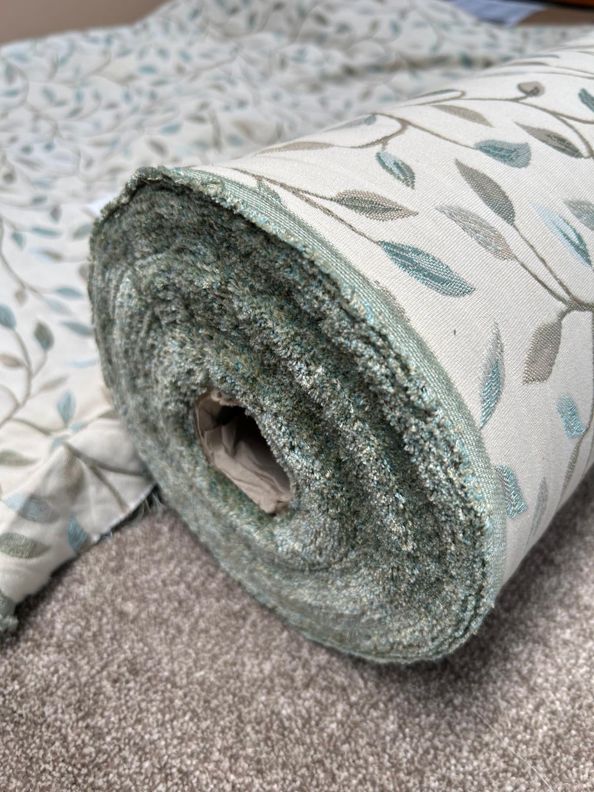 Voyage Cervino Furnishing Fabric, Duck Egg 33m at £56 a metre
