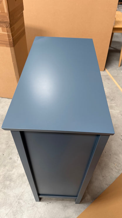 John Lewis Wilton 6 Drawer Chest Denim Blue