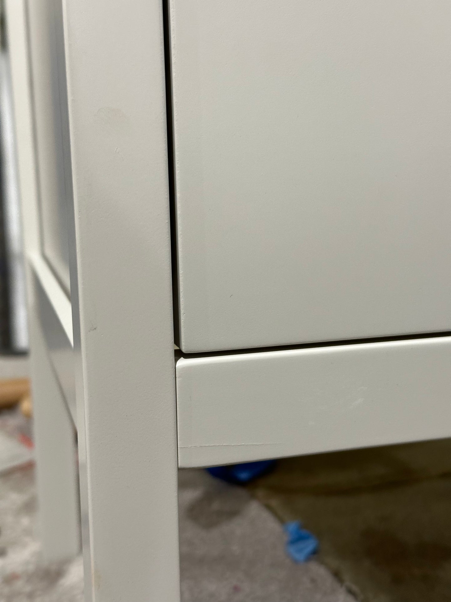 John Lewis ANYDAY Wilton 2 Drawer Bedside Cabinet, Linen