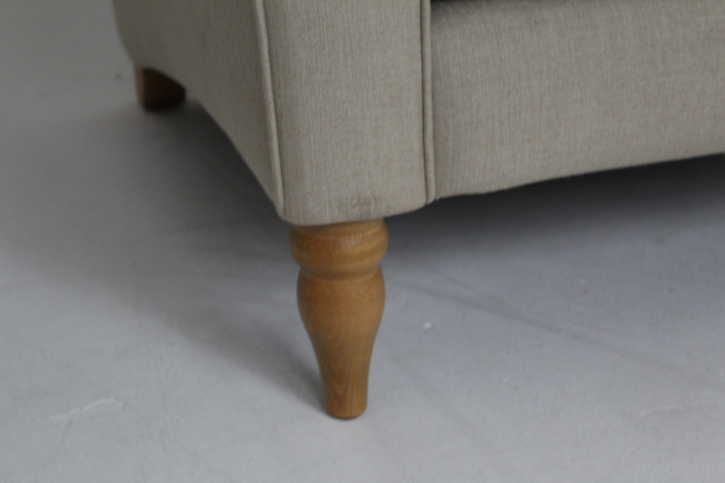 John Lewis Camber Armchair in Chunky Chenille Natural