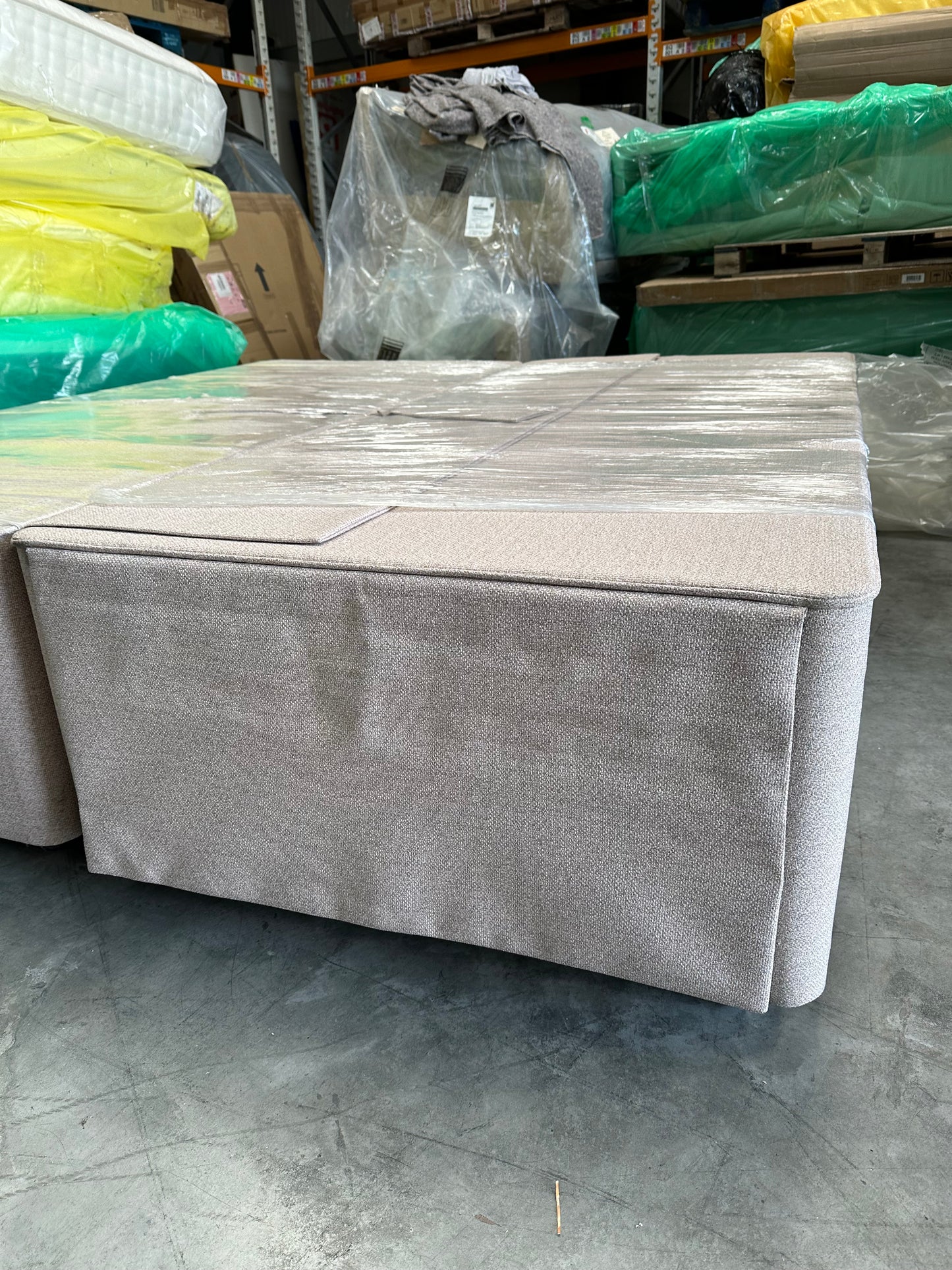 Hypnos HideAway™ Upholstered Divan Base, Super King Size Maestro Orchid